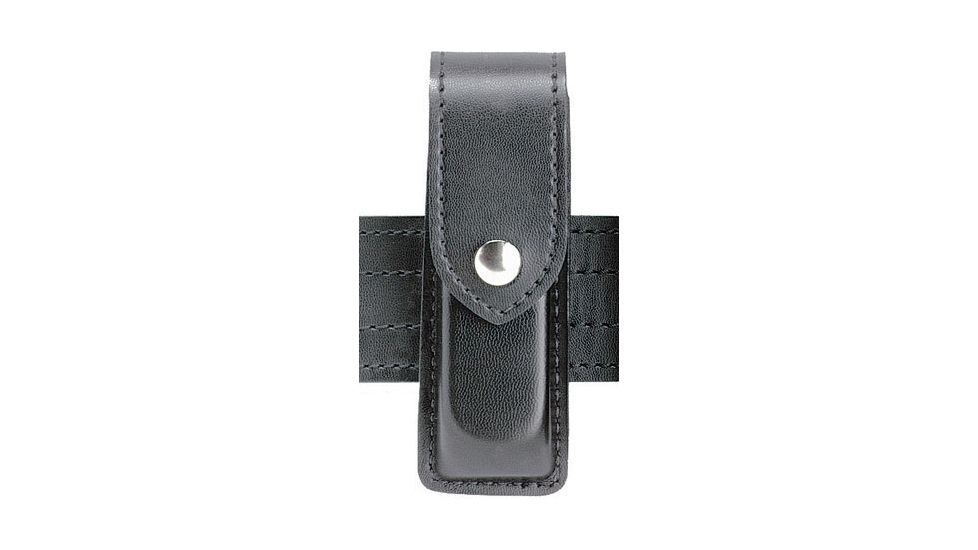 Safariland 76 Single Handgun Magazine Pouch - Plain Black, Ambidextrous 76-97-2B