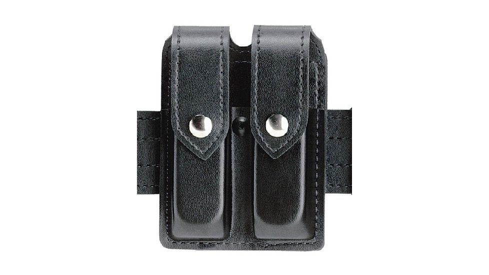 Safariland 77 Double Handgun Magazine Pouch - STX Tactical Black, Ambidextrous 77-94-23PBL