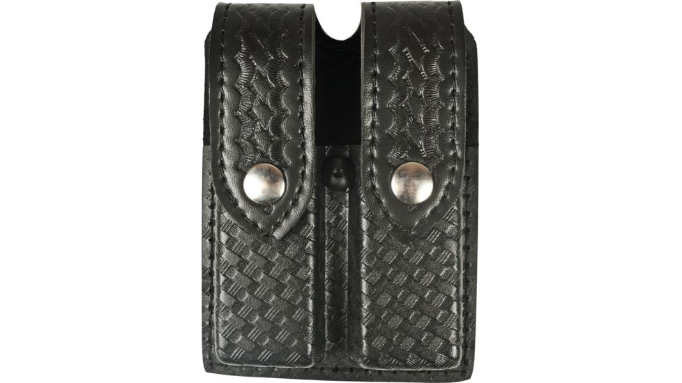 Safariland 77 Double Handgun Magazine Pouch - STX Basket Weave, Ambidextrous 77-53-48