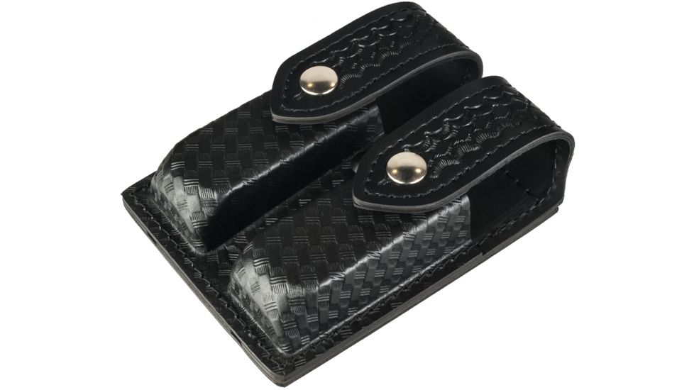Safariland 77 Double Handgun Magazine Pouch - STX Basket Weave, Ambidextrous 77-83-48