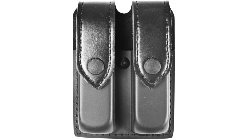 Safariland 77 Double Handgun Magazine Pouch - STX Plain Black, Ambidextrous 77-83-41PBL
