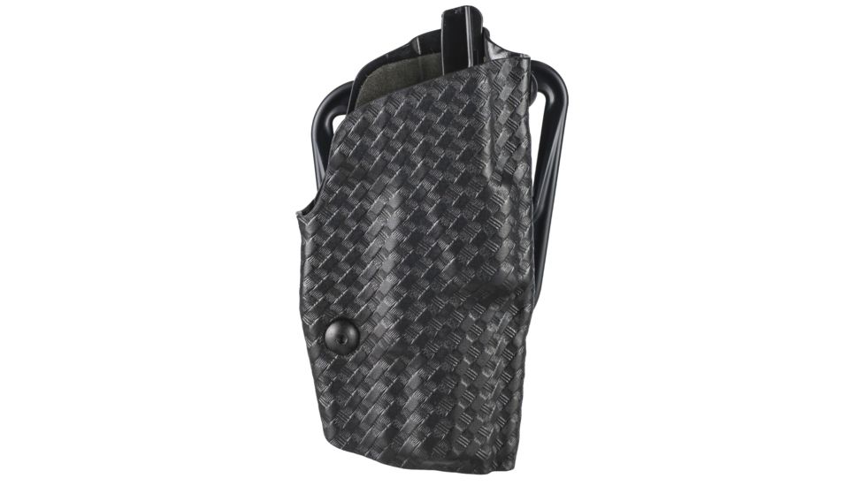 Safariland 6377 ALS Belt Slide Holster, S&amp;W M&amp;P 45 w/Out Safety, STX Black Basket Weave, Left Hand, 6377-419-482