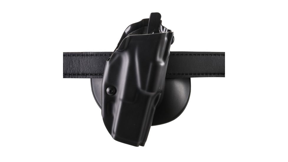 Safariland ALS Paddle Holster, Right Hand, STX Hi-Gloss Black Belt Loop Only 1.5in. and 1.75in. belt slots 6378-744-491-K15