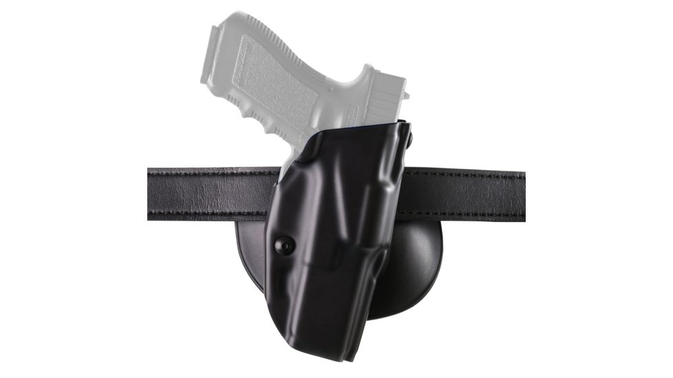 Safariland ALS Paddle Holster, Left Hand, STX Plain Black Belt Loop Only 1.5in. and 1.75in. belt slots 6378-73-412-K15