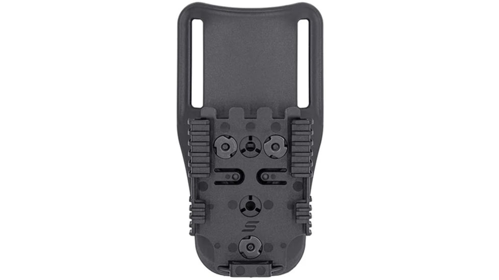 Safariland CUBL Cantable Belt Loop Mid Ride UBL 2 in w/ QL22, Black , 6070CUBL2-2-2-MS22