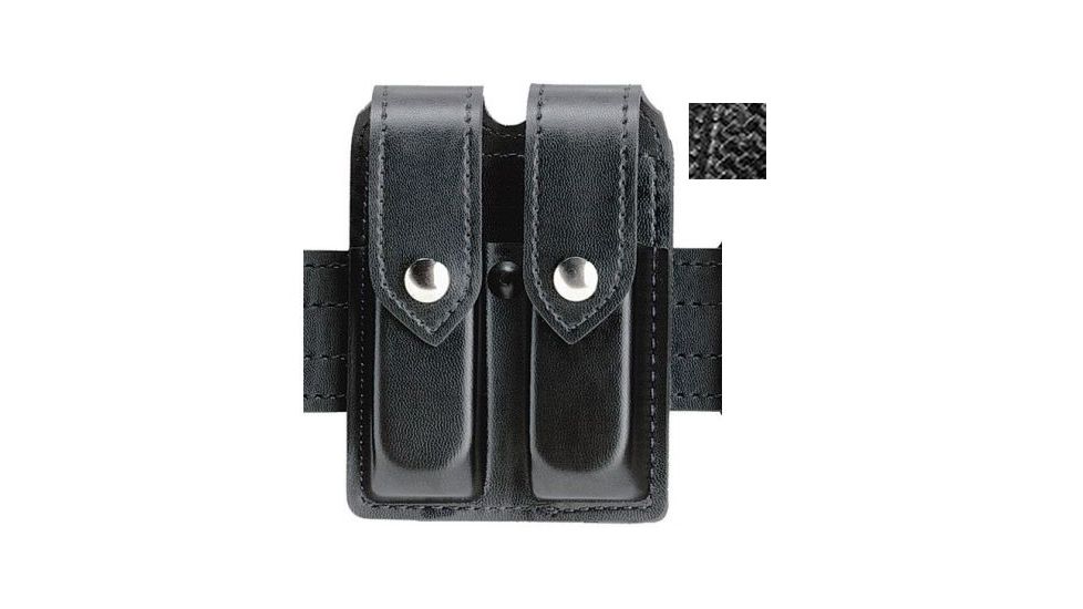 Safariland 77 Double Handgun Magazine Pouch - STX Basket Weave, Ambidextrous 77-76-48B