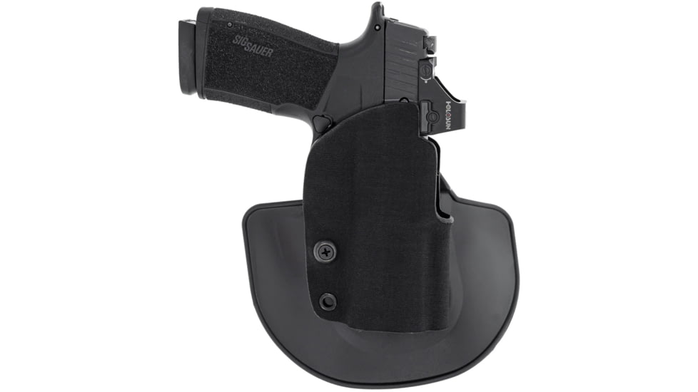 Safariland Gravity Glock 43X/48 OWB Paddle Holster, Right, Cordura, Concealment, Black, GRAVITY-0-896-A-0-C1-781