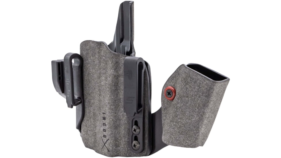 Safariland IncogX IWB Holster for Glock 43X/48 w/Light, Right Hand, Mag Caddy, Black, INCOG-0-895-A-7S-CX1-61-MC