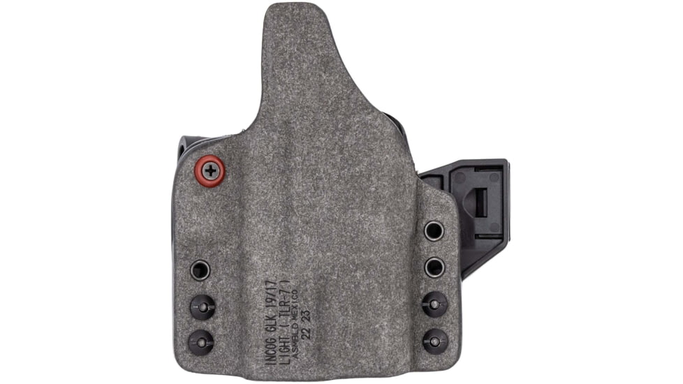 Safariland IncogX IWB Holster for Glock 17/19, Right Hand, Black, INCOG-0-835-A-0-CX2-61