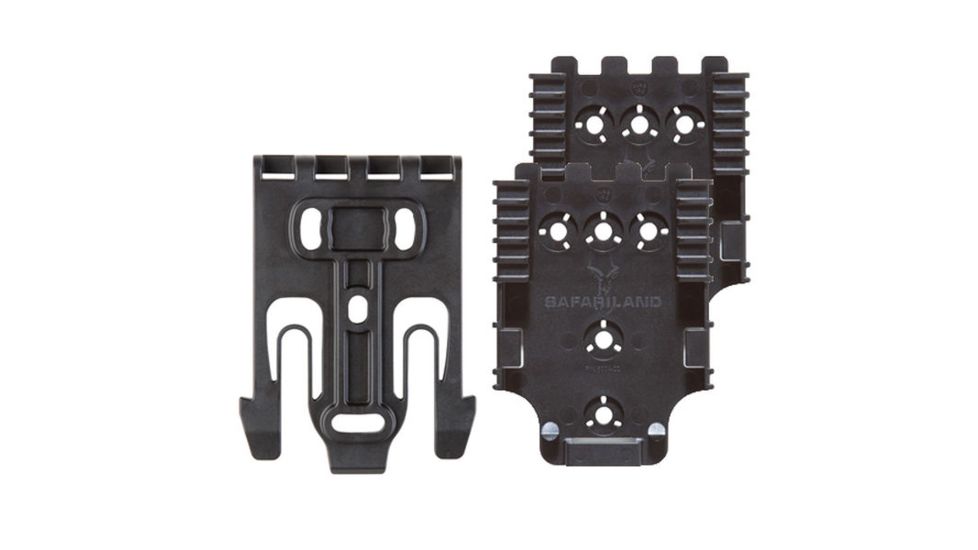 Safariland Quick Locking System Kit Model 4, Locking w/ 2 Receiving Plates, Foliage Green, QUICK-KIT4-54