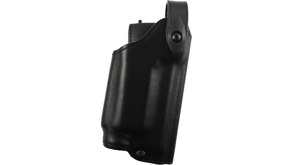 Safariland Level II Retention, Mid-Ride Holster - Plain Black, Right 6280-5621-61OBL