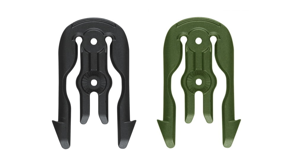 Safariland Model 6004-16 Molle Locking System Accessory Locking Fork Mls 16, Black, OD Green