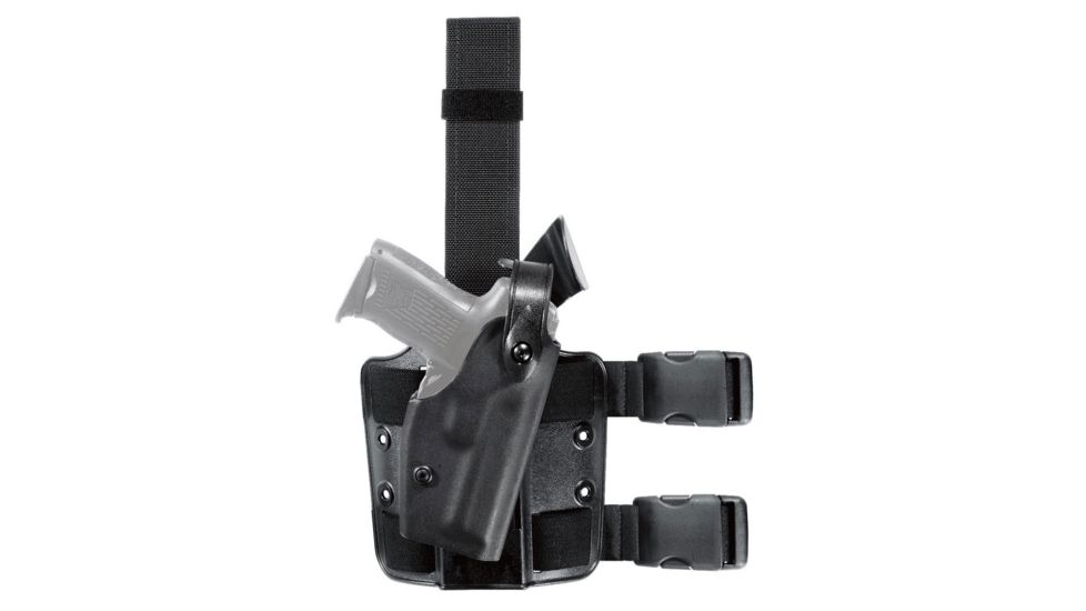Safariland 6004 SLS Tactical Holster w/Dbl Leg Straps, Sig Sauer Sig SauerPro P2022 w/ITI M3/M6 3.5in., STX Tactical, Black, Left Hand, 6004-27821-122