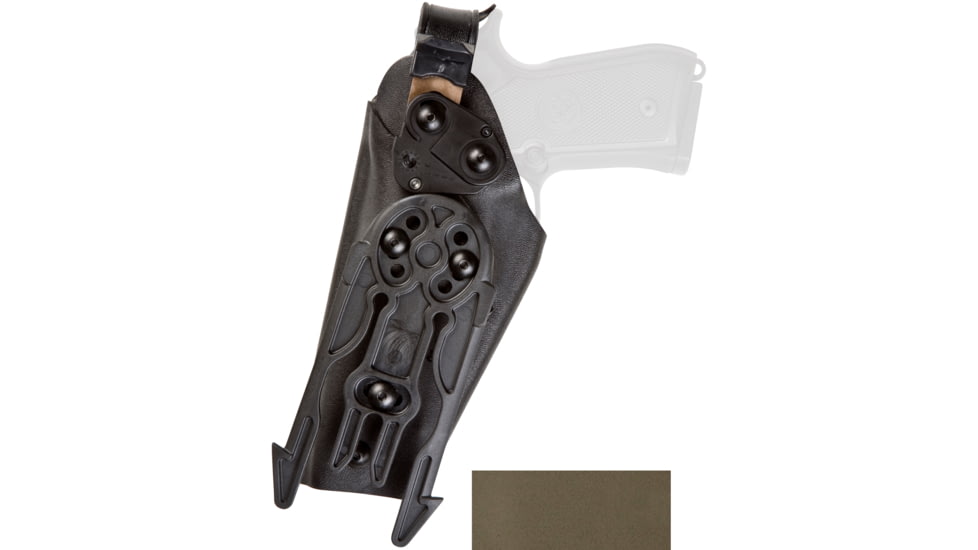 Safariland Model 6004 SLS Drop-Leg Holster, Glock 20/21, Right Hand, STX Foliage Green, 6004-383-541-MS8