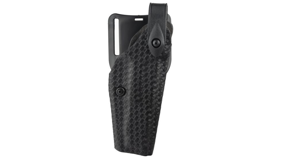 Safariland Model 6280 SLS Mid-Ride Level-II Duty Holster, Glock 34/35, Right Hand, STX Basket Weave Black, 6280-683-481