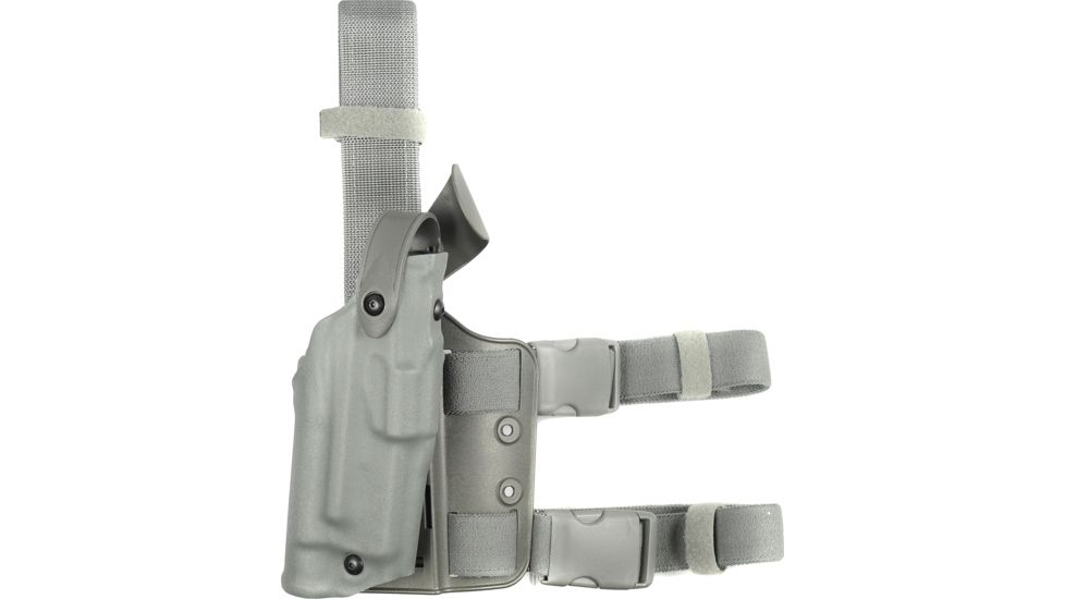 Safariland Model 6304 ALS/SLS Drop-Leg Holster, Glock 20/21 w/ITI M3 Light, Right Hand, STX Foliage Green, 6304-3832-541-MS15