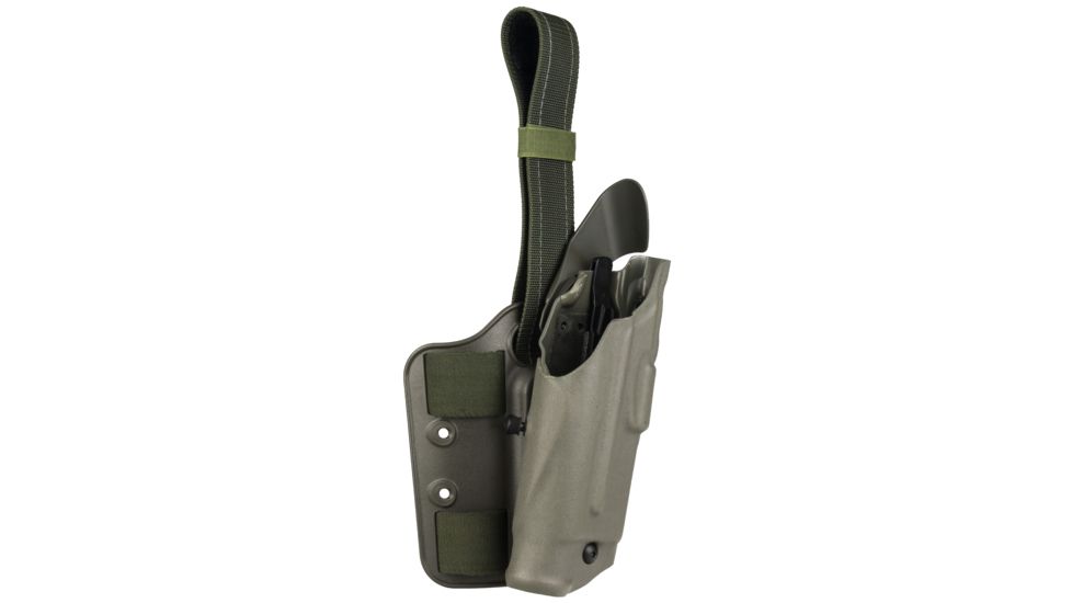 Safariland Model 6354 ALS Drop-Leg Holster, Glock 34/35, Right Hand, STX OD Green, 6354-683-561-SP10