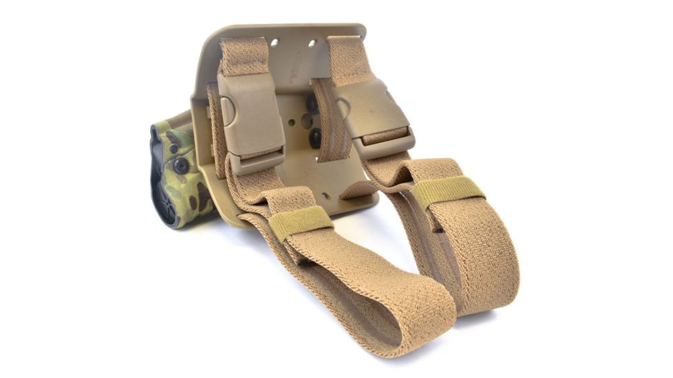 Safariland Model 6354DO ALS Drop Leg Holster, Glock 19/23, Right Hand, Cordura, Double Strap, Multi Cam, 6354DO-283-701