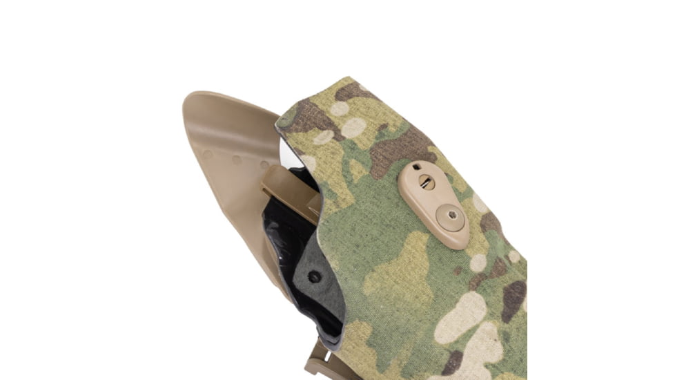Safariland Model 6354rdso Als Holster W/ Qls19 Fork For Glock 47 W/ Light, Multicam - 1334869