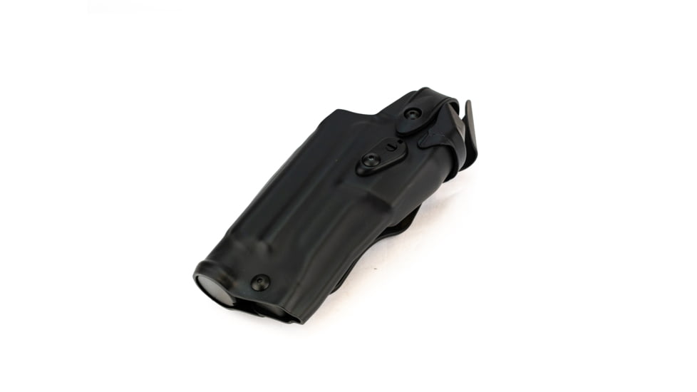 Safariland Model 6360RDS ALS/SLS Mid-Ride Level-III Duty Holster, Smith &amp; Wesson M&amp;P 9L/40L, SureFire X300U, Right, STX Plain, Black, 6360RDS-8192-411