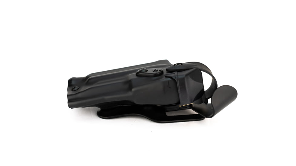 Safariland Model 6360RDS ALS/SLS Mid-Ride Level-III Duty Holster, Smith &amp; Wesson M&amp;P 9L/40L, SureFire X300U, Right, STX Plain, Black, 6360RDS-8192-411