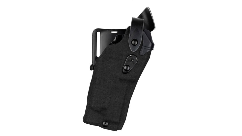 Safariland Model 6360rds Als/sls Mid-ride, Level Iii Retention Duty Holster For Glock 17 Mos W/ Surefire X400u, Black, Right Hand, 1327632