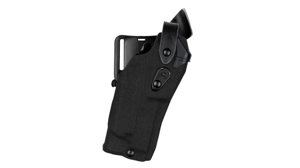 Safariland Model 6360RDS ALS/SLS Mid-Ride Level-III Duty Holster, STI International Staccato P w/ Light, Right, STX Plain, Black, 6360RDS-1582-411