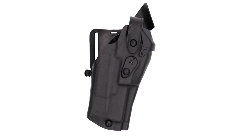Safariland Model 6360RDS ALS/SLS Mid-Ride Level-III Duty Holster, SIG Sauer P320 X-Carry, Streamlight TLR-7, Right, STX Tactical, Black, 6360RDS-75227-131-NH-NP