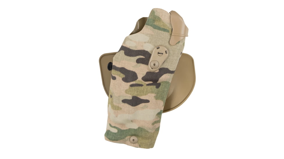 Safariland Model 6378RDS ALS Concealment Paddle Holster, Sti Staccato P-Duo w/ Light, Right, Multicam, 1329026