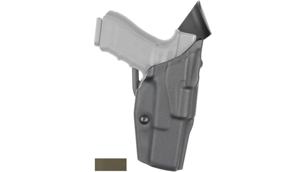 Safariland Model 6390 ALS Mid-Ride Level-I Duty Holster, Glock 19/23/32, Left Hand, STX Foliage Green, 6390-283-542