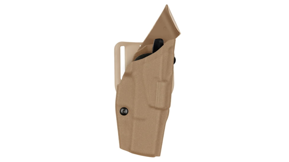 Safariland 6390 ALS Mid-Ride Level I Retention Duty Holster, SIG Sauer P320 9, Left, STX Tactical, Coyote Brown, 1323548