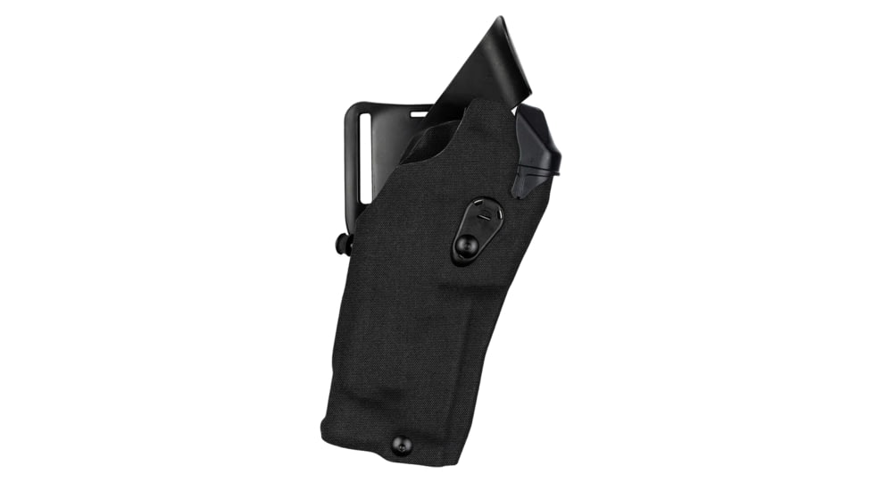Safariland 6390RDS ALS Mid-Ride Level I Retention Glock Duty Holster, Glock 19/19X/23/45, Streamlight TLR-7, Right, Cordura, Black, 1333044