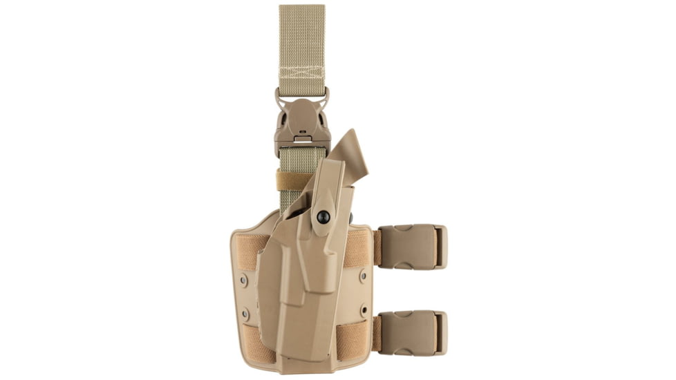 Safariland Model 7005 7ts Sls Tactical Holster W/quick Release Leg Strap, Fde Brown - 7005-28325-551