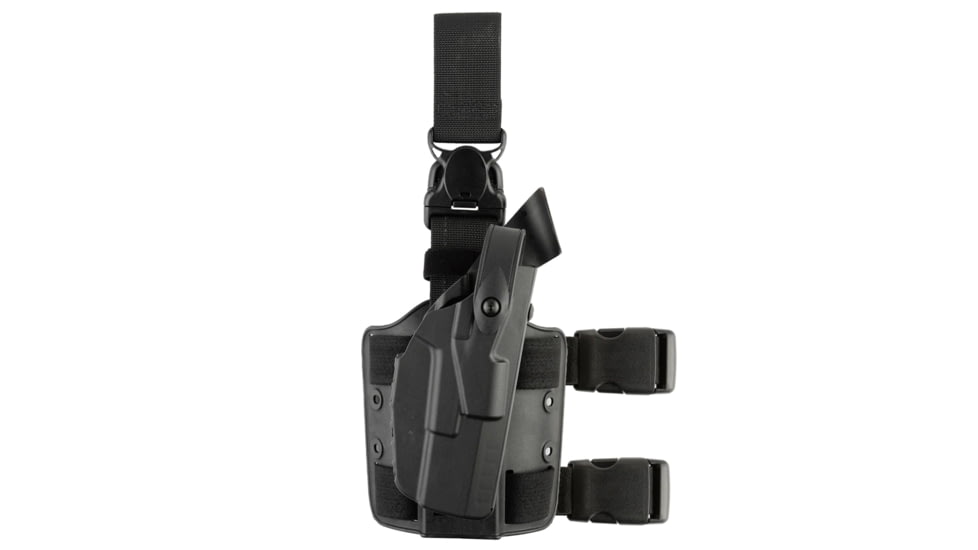 Safariland 7005 7TS SLS Tactical Holster w/Quick Release Leg Strap, Ruger American 9/40, Right, Black, 1193732