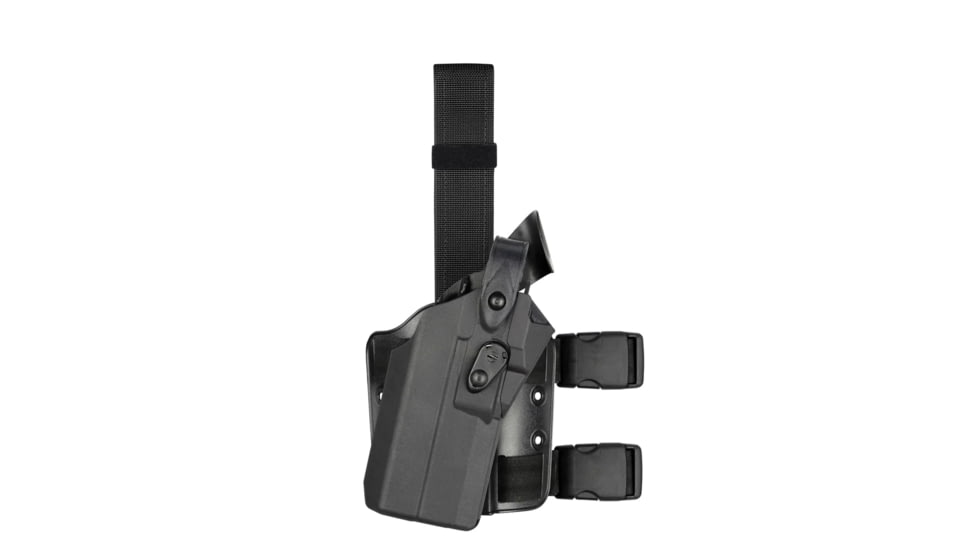 Safariland 7304RDS 7TS ALS/SLS Tactical Holster, Glock 17, ITI M3, Left, Plain, Black, 1323633