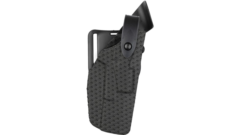 Safariland Model 7360-7TS ALS/SLS Mid-Ride Level III Duty Holster, Smith &amp; Wesson M&amp;P 45 M2.0, X300U, Right, Basketweave Black, 7360-4192-481