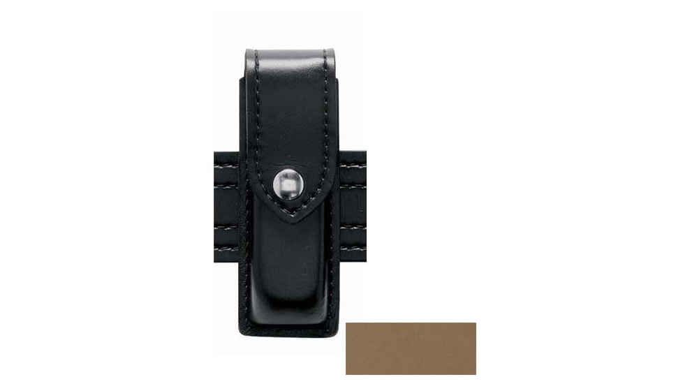 Safariland Model 76 Single Magazine Snap Pouch, Glock 17/22 4in BBL, FDE Brown, STX Tactical, MOLLE, 76-83-553PBL-MSA