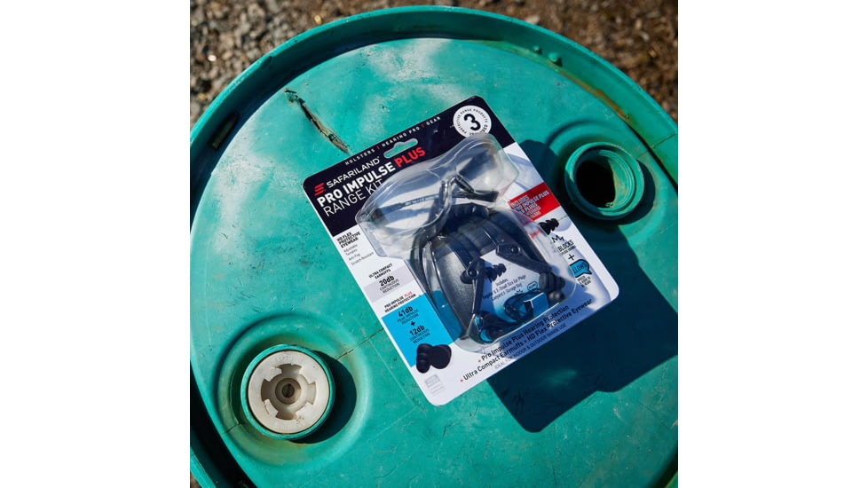 Safariland Pro Impulse Hearing Protection Kit Bluetooth, Black, 1102979