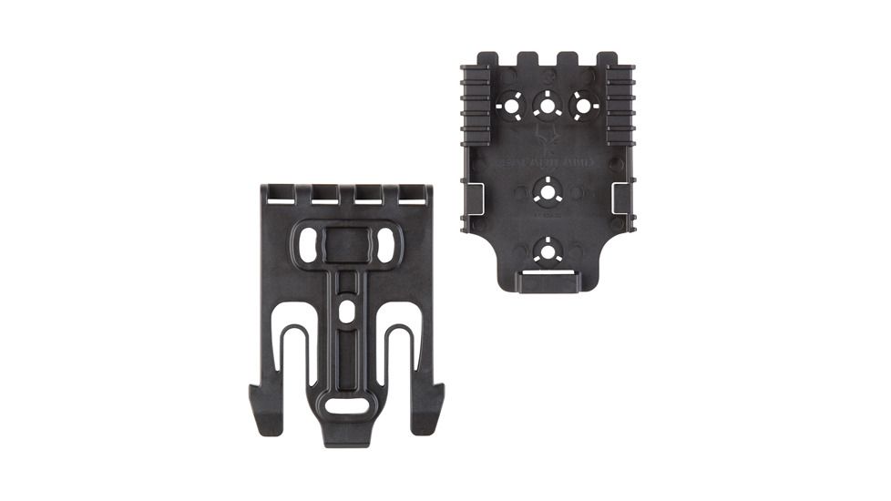 Safariland Quick Locking System Kit Model 3, Non-Locking w/ 2 Receiving Plates, Coyote Brown, QUICK-KIT3-76