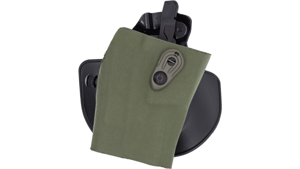 Safariland 6378RDSC Smith &amp; Wesson M&amp;P 4in OWB Paddle Holster, Right, Cordura, Duty, Camo Green, 6378RDSC-22227-731