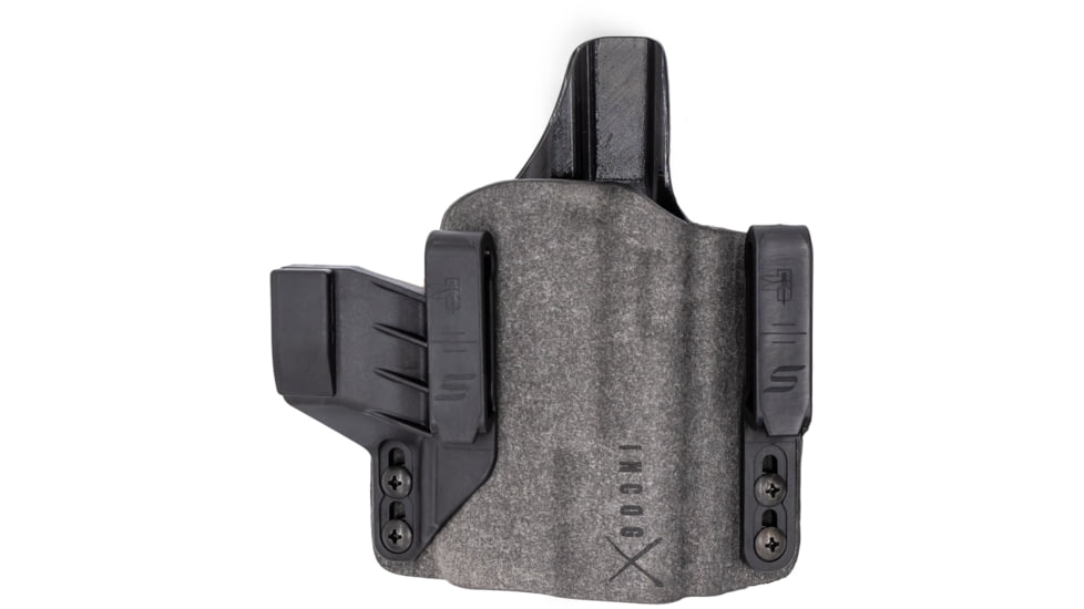 Safariland Incog X Heckler &amp; Koch VP9 IWB Holster,Sm Light, Right, Suede, Concealment, Gray, INCOG-0-593-A-7-CX1-61