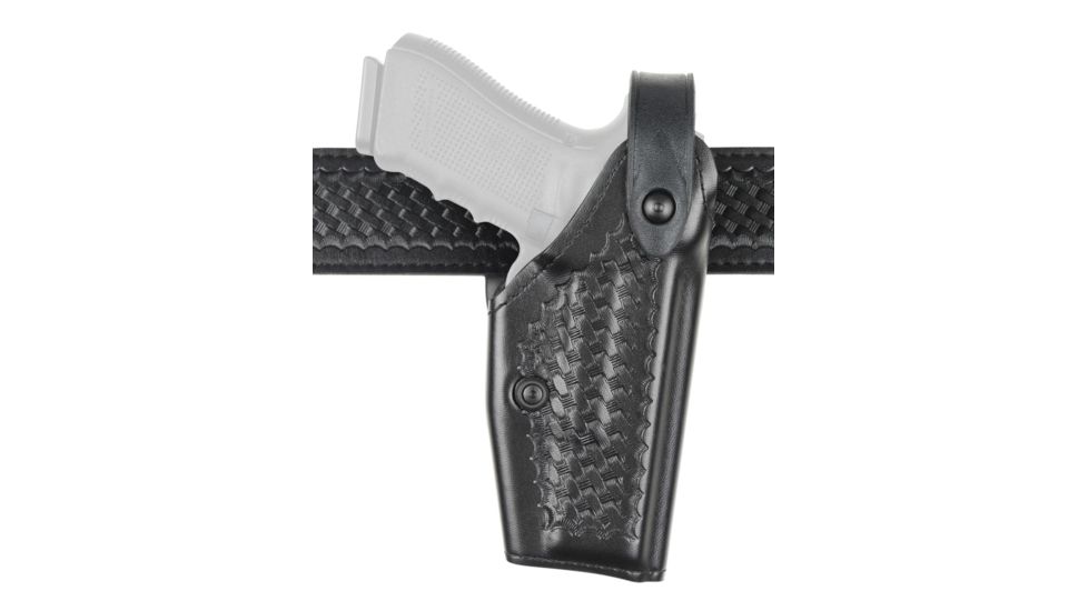Safariland 6280 SLS Mid-Ride Level-II Retention, FNH Five-Seven, Basket Weave Black, Right Hand, 6280-61-81