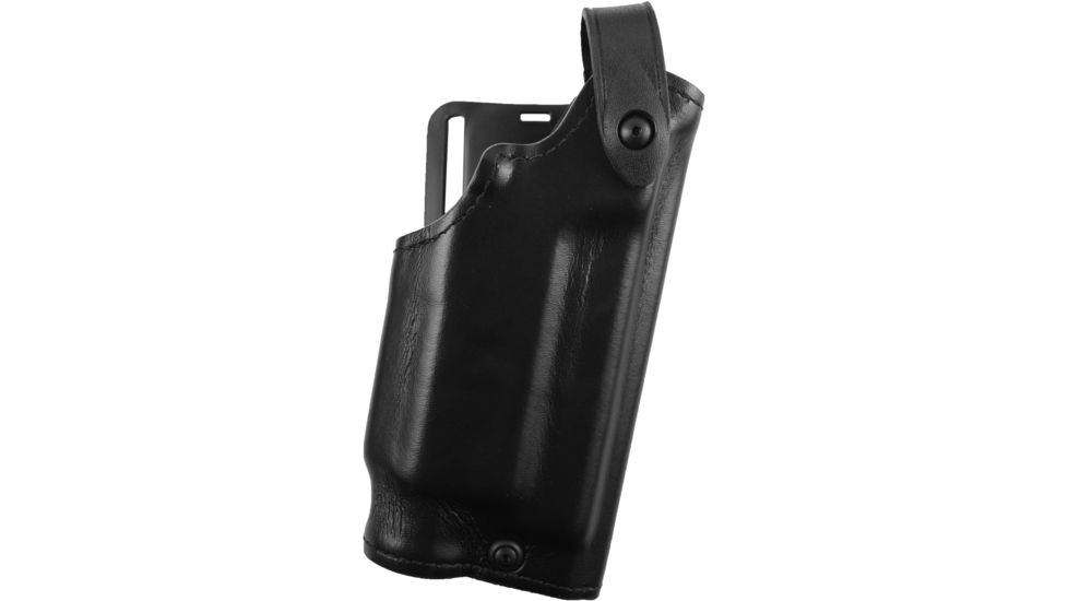 Safariland 6280 SLS Mid-Ride Level-II Retention, H&amp;K USP 45, Plain Black, Right Hand, 6280-93-411