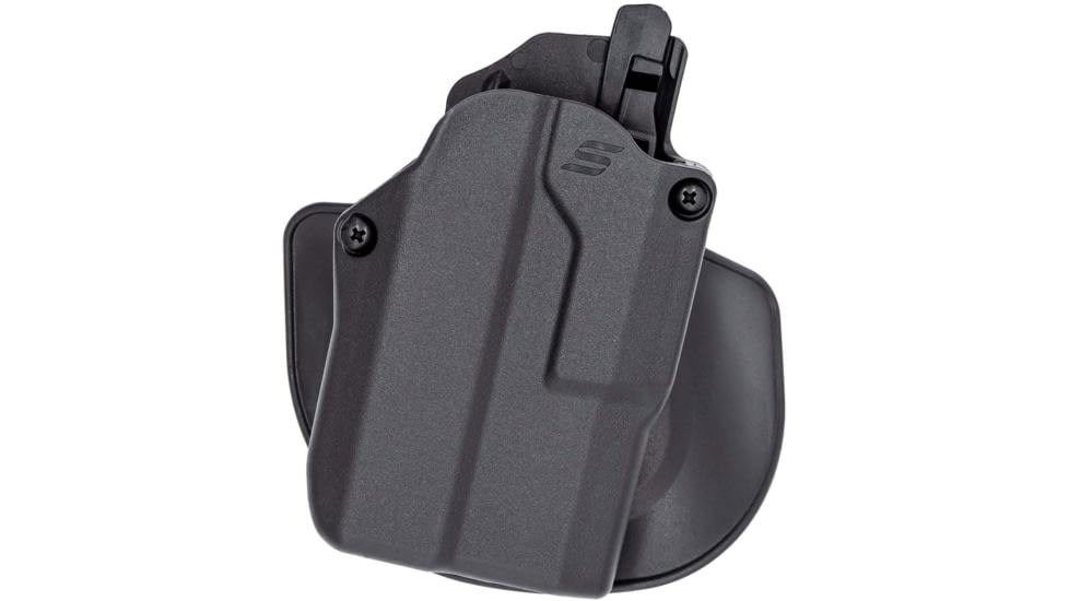Safariland Solis SafariSeven Nylon OWB Paddle Holster, SIG P365X/XL, Left, Black, SOLIS-1-465-A-0-C1-412