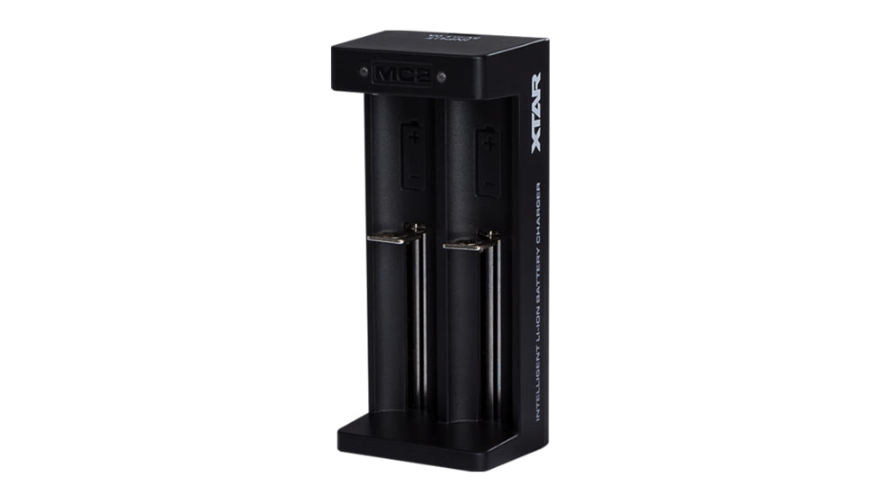 SafeShoot Battery Charger, 18650 Li-ion Batteries, Black, AC-04