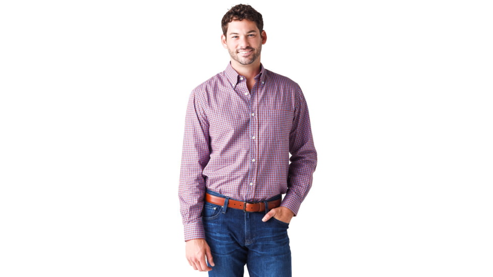 Saint Bernard Baxter Plaid Sport Button Down Shirt - Mens, ms-ba-pl-d-shirt