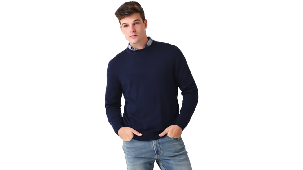 Saint Bernard Merino Crewneck Sweater - Mens, ms-mo-crk-swe