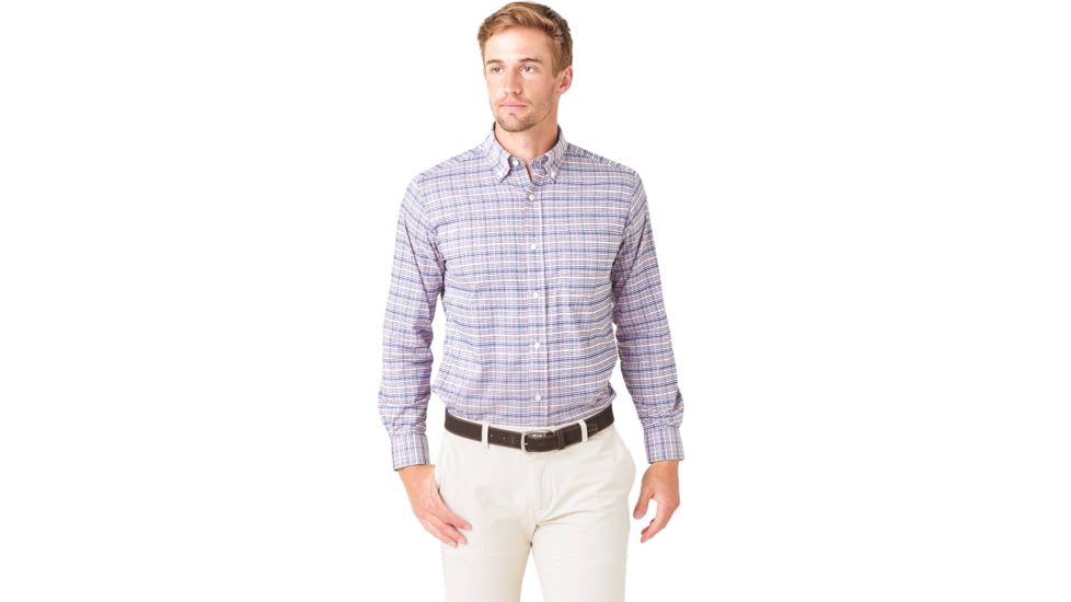 Saint Bernard Paxton Plaid Performance Sport Shirt - Mens, ms-p-prf-sport-shirt