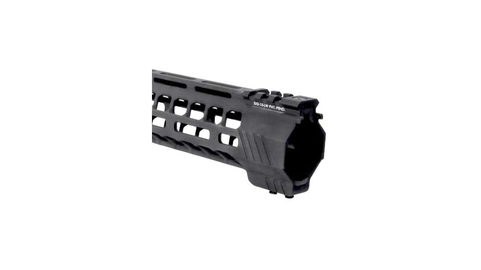 Samson 010615801 SXT Lightweight Handguard Series 15 M-Lok Black Anodized 6061-T