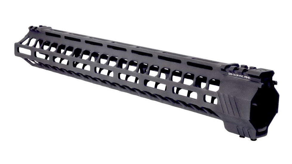 Samson 010615801 SXT Lightweight Handguard Series 15 M-Lok Black Anodized 6061-T